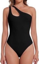 Womens Ladies Thong Bodysuit