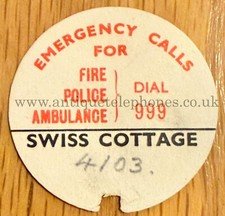 Genuine GPO telephone dial