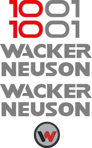 Wacker neuson 1001 - neuson,