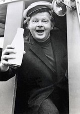 Benny Hill Ernie B/W Poster