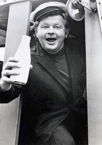 Benny hill ernie poster - ernie, b/w