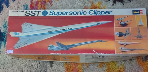 200 revell boeing sst - sst, pan