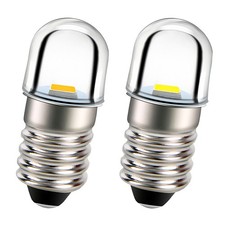 E10 LED Screw 3V/4.5V/6V/12V/18V Flashlight LED Miniature Bulb Warm white/white