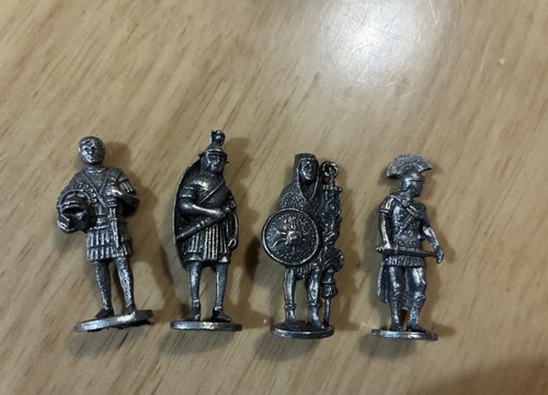 Small pewter roman military - 4,