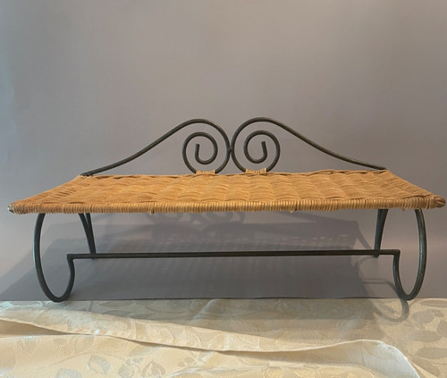 Metal shelf unit with - unit, towel
