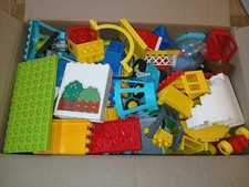 LEGO DUPLO 2kg Mixed Bundle Job Lot Bricks Pieces Vehicles TRAINS SPARES BOX 48