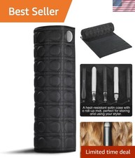 Travel-Friendly GHD Hair Straightener Heat Case & Mat - Perfect for Any Getaway