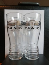 Magners Pint Glasses X2