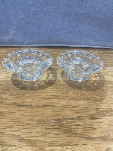 Vintage bolsius glass crystal - vintage,