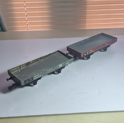 Ets flat wagons - cff, &
