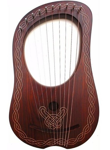 Lyre harp metal - 10,