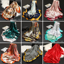 New Fashion Women Square Silk