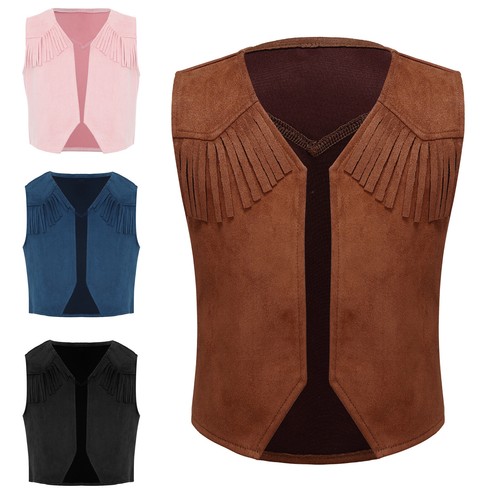 Kids cowboy waistcoat vest - kids,