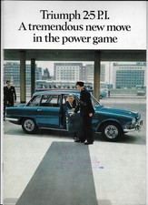 1969 Triumph 2.5 P.I. (Mk. 1) car brochure