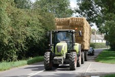 Photo 6x4 Carrying Straw