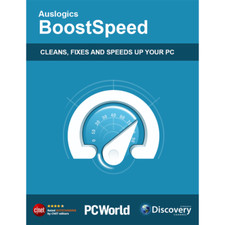 Auslogics BoostSpeed 14 for  Windows , Optimize Hard Drive 1 Year , PC Card