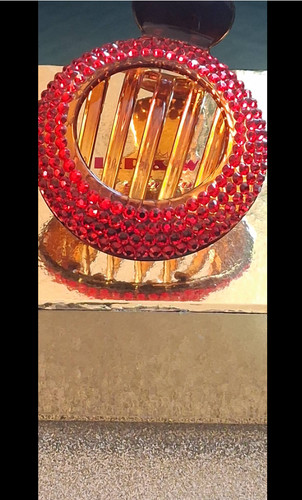 Butler wilson red beaded - &,
