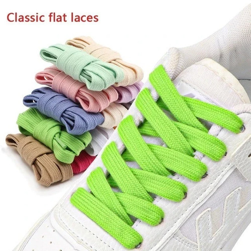 Flat shoe laces boots trainers - shoe,