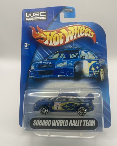 Hot wheels subaru world rally - world,