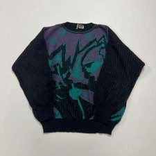 Vintage Knitted Jumper Ski