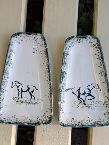 Two honiton pottery horse - two,