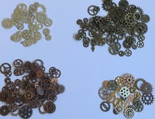 Tibetan Silver Steampunk Cogs