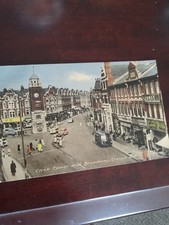 Old Postcard Clock Tower and