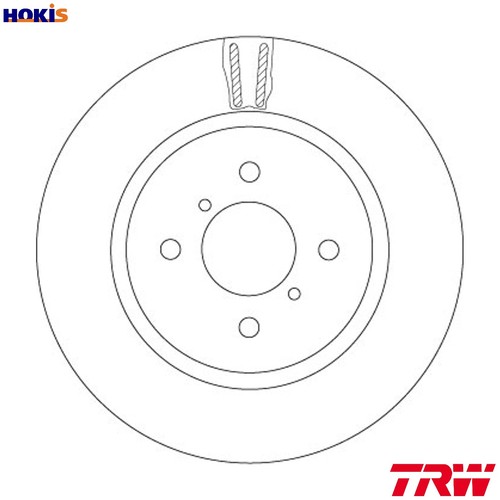Brake disc df6912 for - 2x,