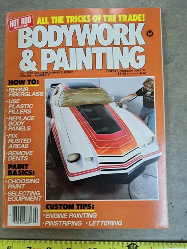 Hot rod body painting book - hot,