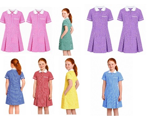 Girls pack gingham school - girls,