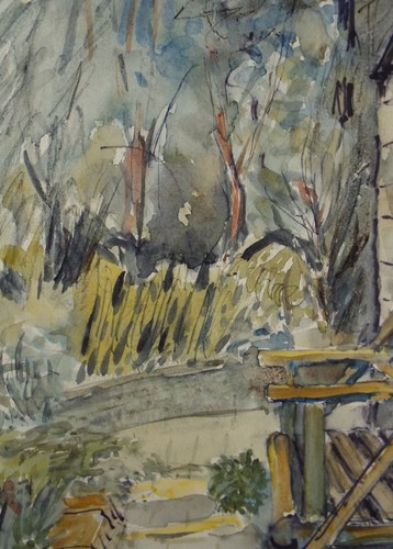 Original watercolour paper - watercolour, on
