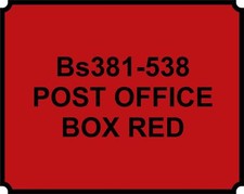 POST OFFICE RED HEAT RESISTANT