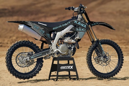 Kawasaki decal kit kx450 - kawasaki,