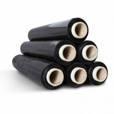 6 STRONG ROLLS BLACK PALLET