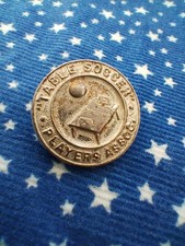 V Rare Vintage Subbuteo Table Soccer Players Association Badge  (A350)