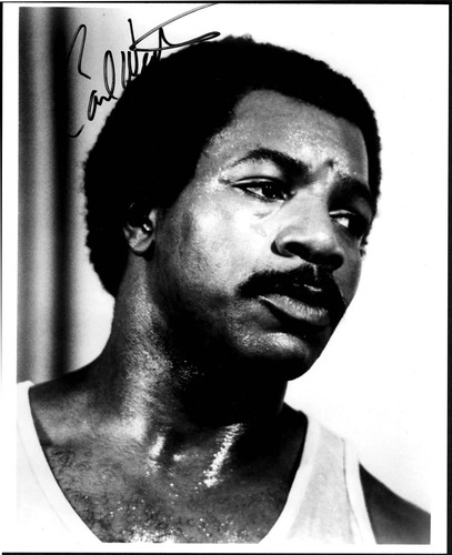 Carl weathers vintage signed - vintage,