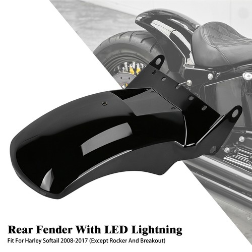 Rear short fender led - rear, w/