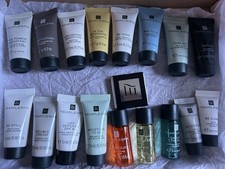Temple Spa Facial Products Travel Miniatures 17 Items Full Beauty Regime New