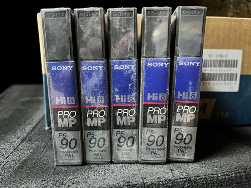 Sony hmp hi8 video - p5-60,