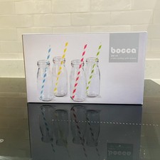 Bocca small milk bottles x4 