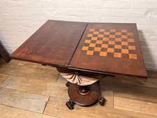 Early Victorian Mahogany Chess