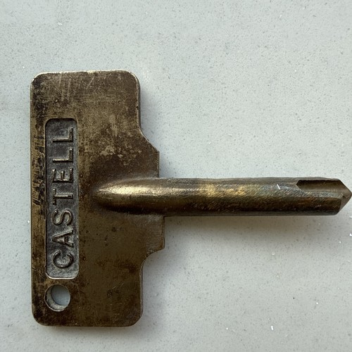 Vintage old castell - old, brass