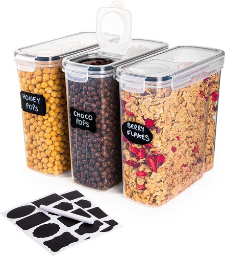 Cereal storage containers - cereal,