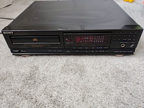 Sony cdp m69 player - cd, hifi