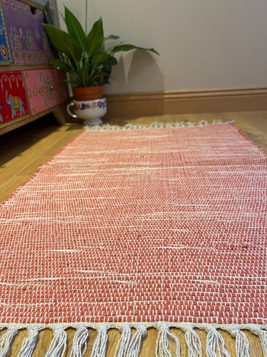 Cotton rug small large - cotton,