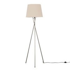 Brushed Chrome Tripod Floor