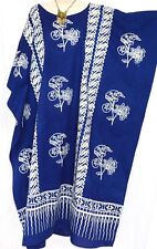 JAVA Cotton Kaftan Ladies Dress Long Shirt Blouse Tropical Abaya Beach Cover Up