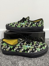 Vans x The Simpsons Limited Edition Glow in the Dark Bart Simpson Trainers UK5