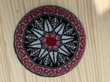 Fairisle Beret. 100% Shetland