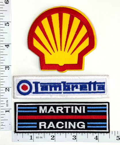 Embroidered patch - embroidered, 3-patch